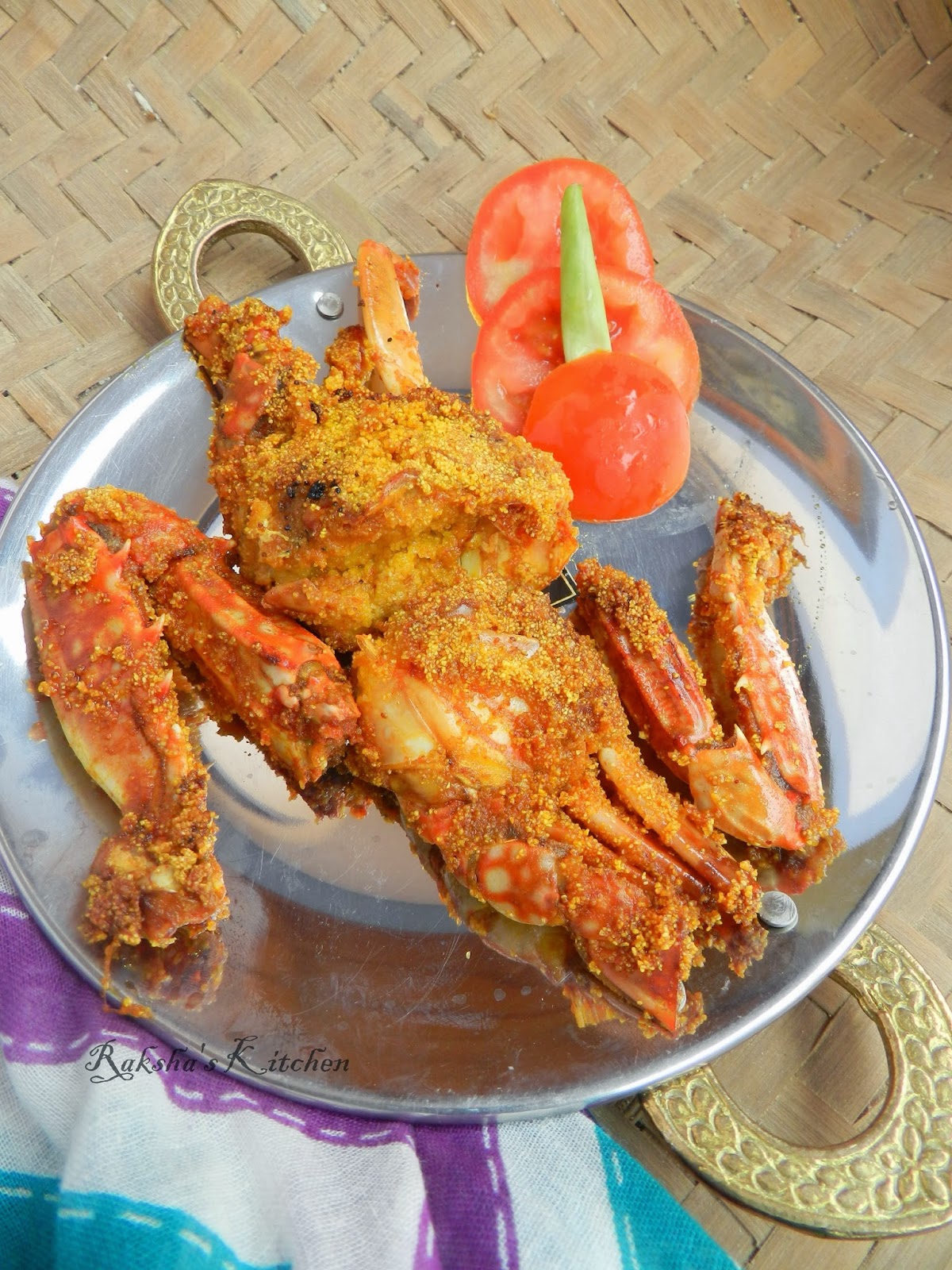 Rava Fried Crabs Spiced Semolina Fried Crabs Raksha S Kitchen