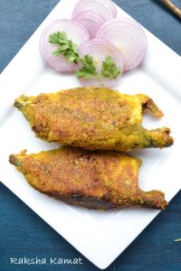 Stuffed Mackerel With Green Masala - Raksha's Kitchen