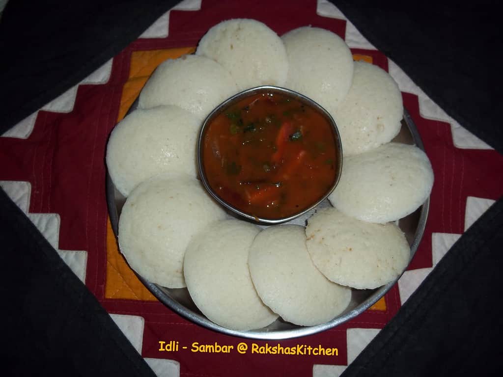 Idli - Sambar