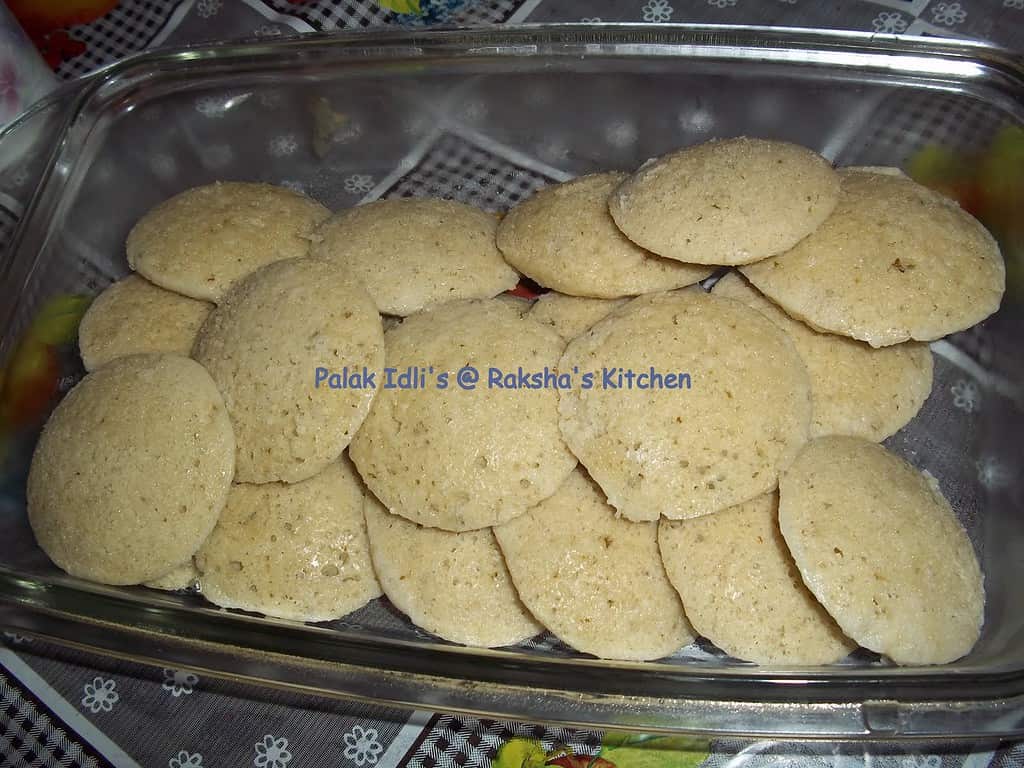 Palak Idlis