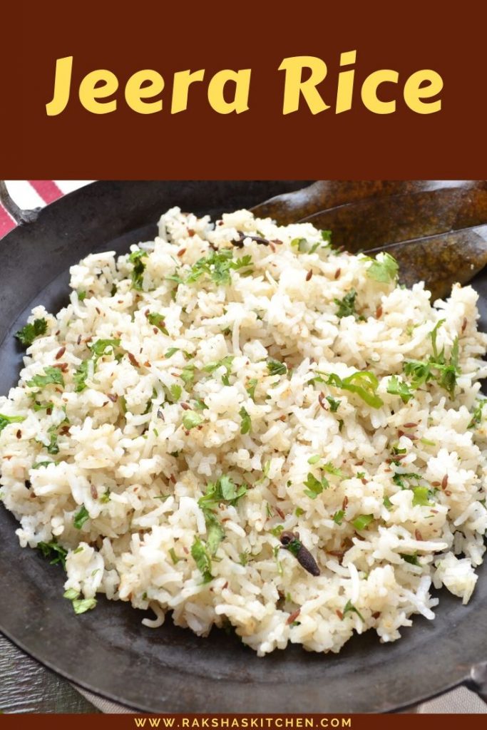 Jeera Rice - Indian cumin rice