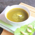 Palak Soup or spinach soup