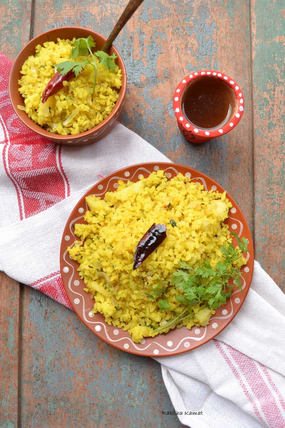 Bataat Fov | Potato Poha | Avalakki Bhaat - Raksha's Kitchen