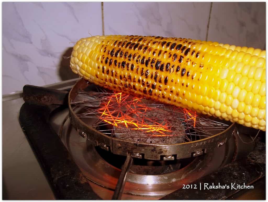 Roasted Sweet Corn on Cobs