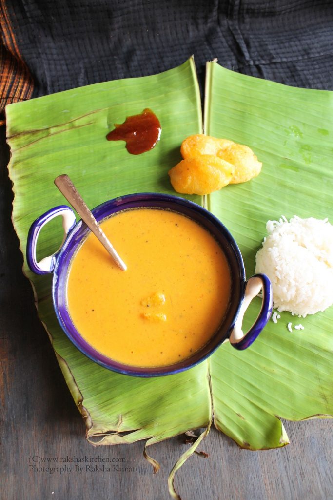 Amlechi Uddamethi / Goan Raw Mango Curry - Raksha's Kitchen