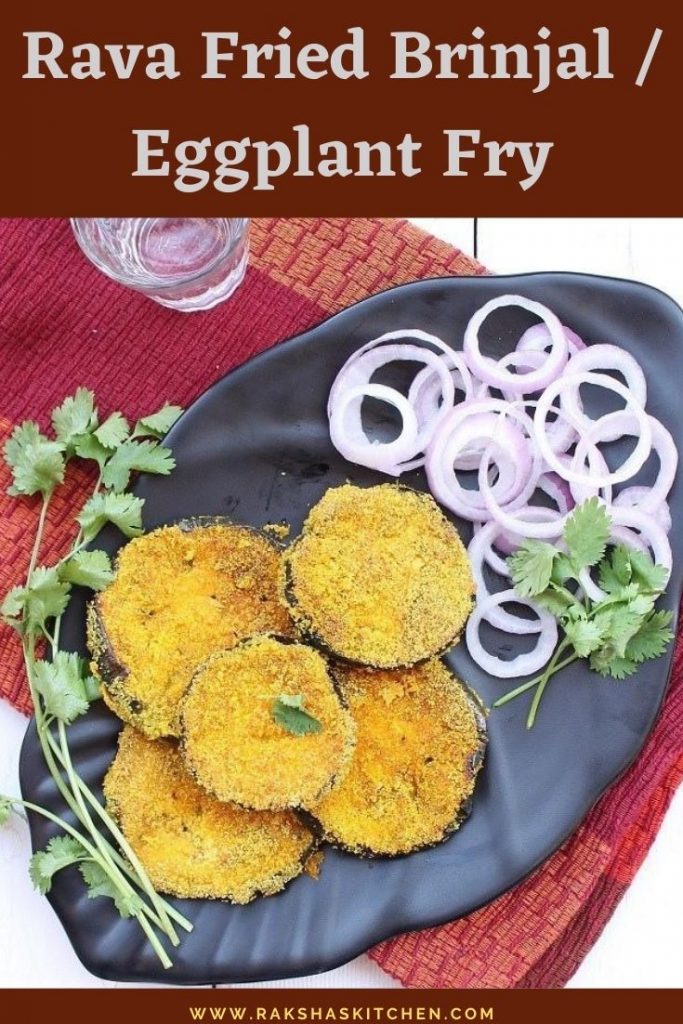 Rava Fried Brinjal