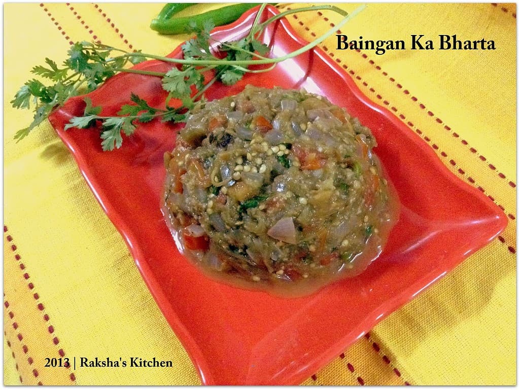 North Indian Style Baingan Ka Bharta