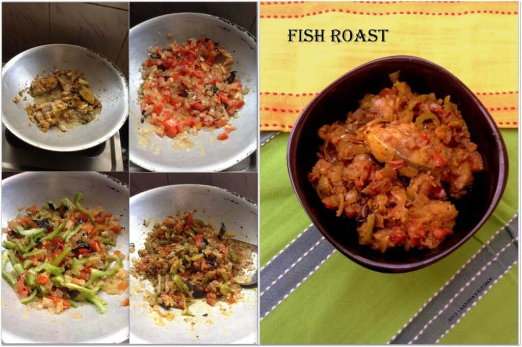 steps to make fish roast