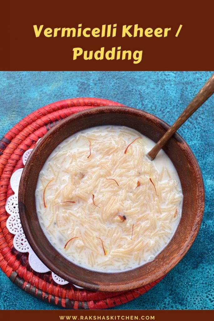 Indian Vermicelli Pudding