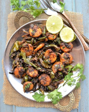 Prawns Pepper Fry