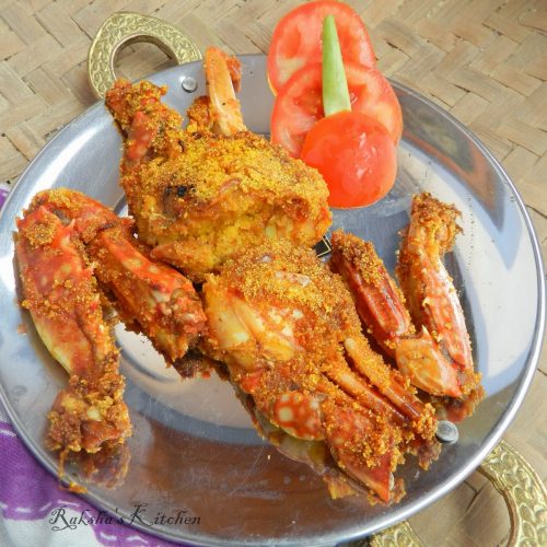 Rava Fried Crabs | Spiced Semolina Fried Crabs - Raksha's Kitchen