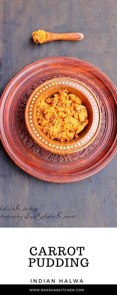 Indian halwa carrot