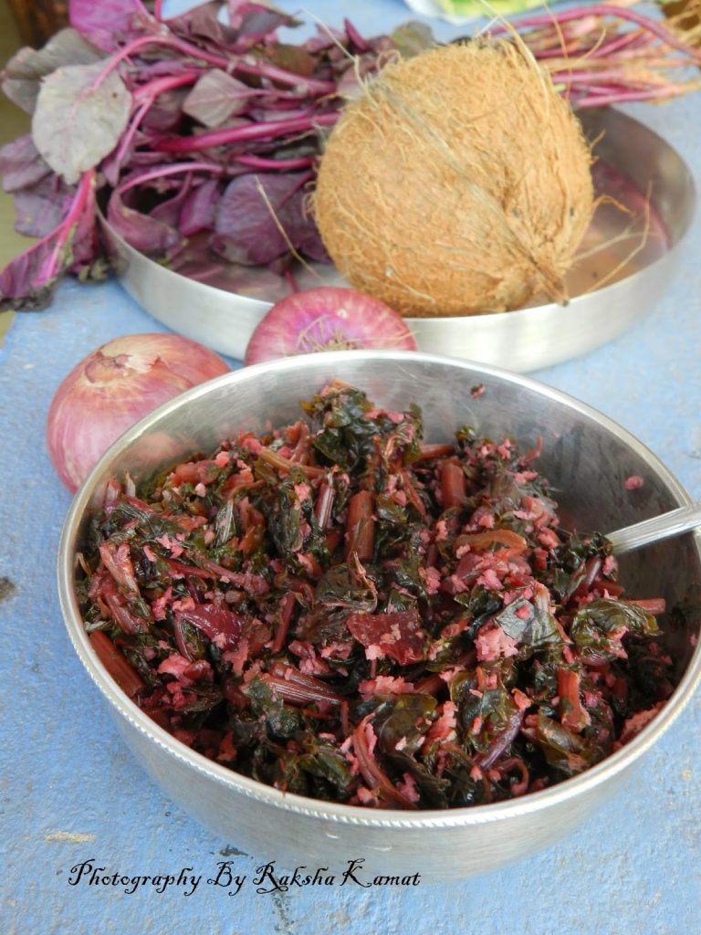 Tambdi Bhaji Goan style