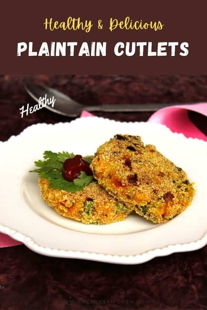 Plantain cutlets