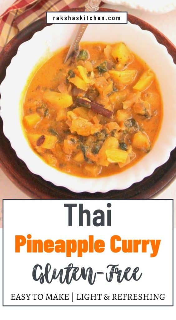 Thai pineapple curry recipe