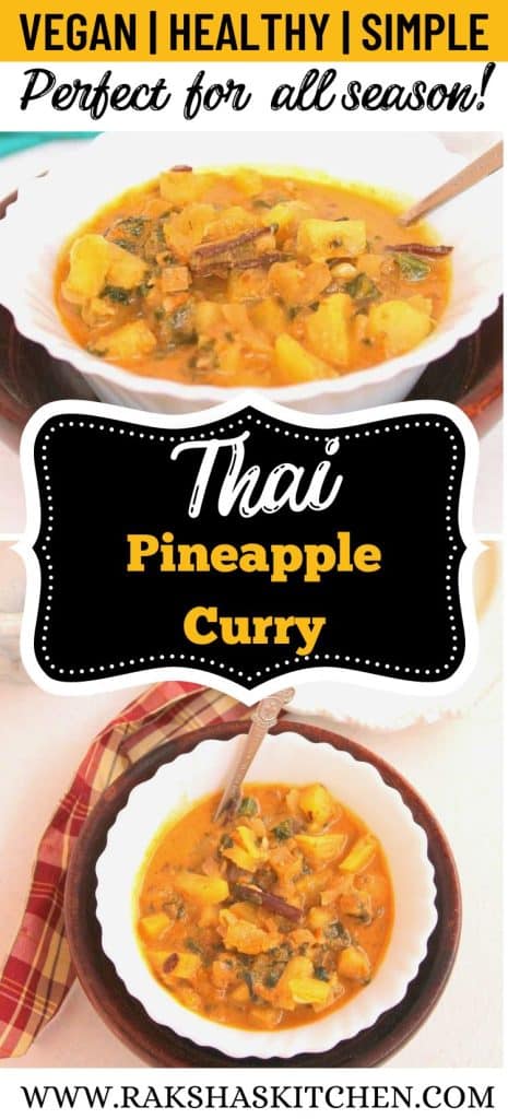 Thai pineapple curry