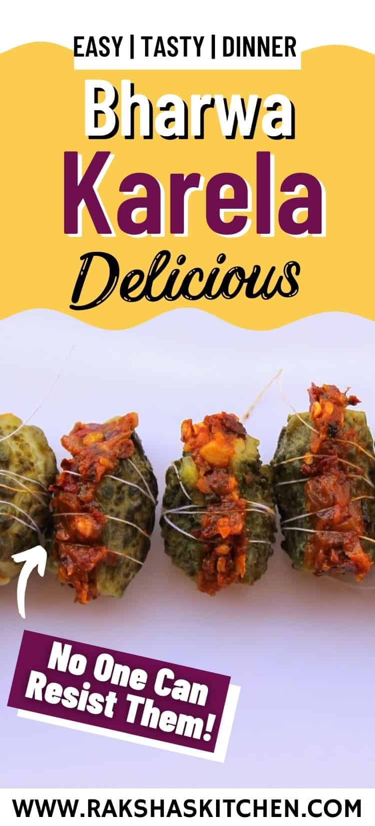 Stuffed Bitter Gourd | Bharwa Karela