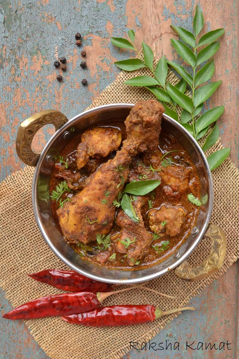 Chicken Chettinad - Raksha's Kitchen