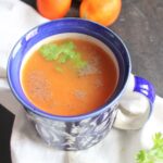 Tomato carrot soup