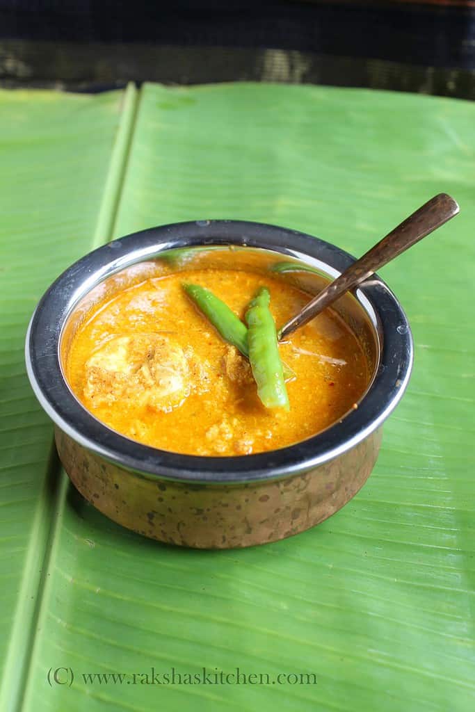 Goan style Egg drop curry