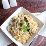 sweet corn and peas pulao