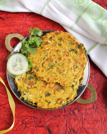 Cucumber Thalipeeth