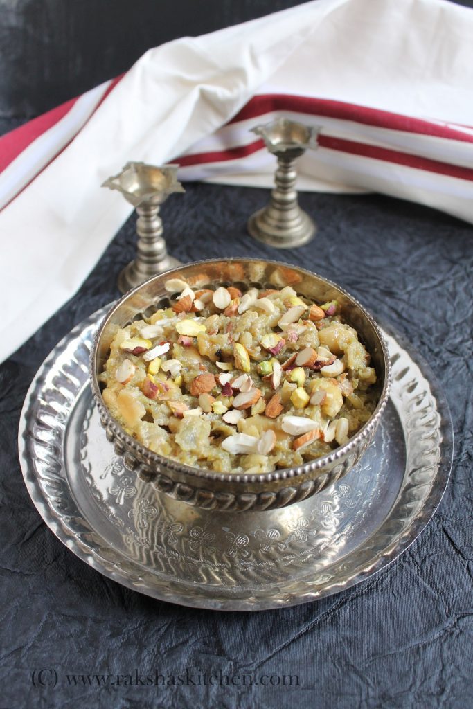 Lauki Ka Halwa | Bottle Gourd Halwa - Raksha's Kitchen