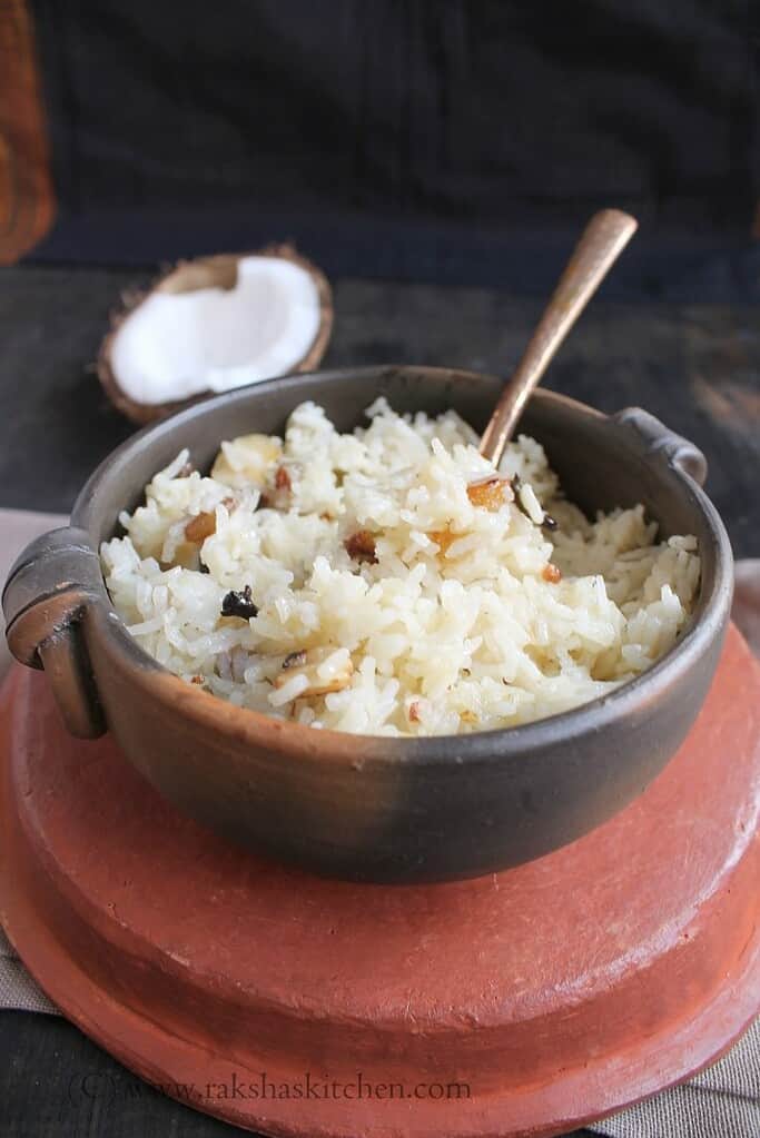 rice in coconut milk