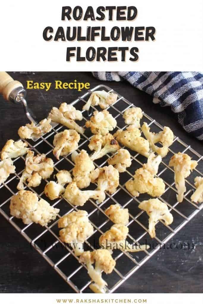 Roasted Cauliflower Florets