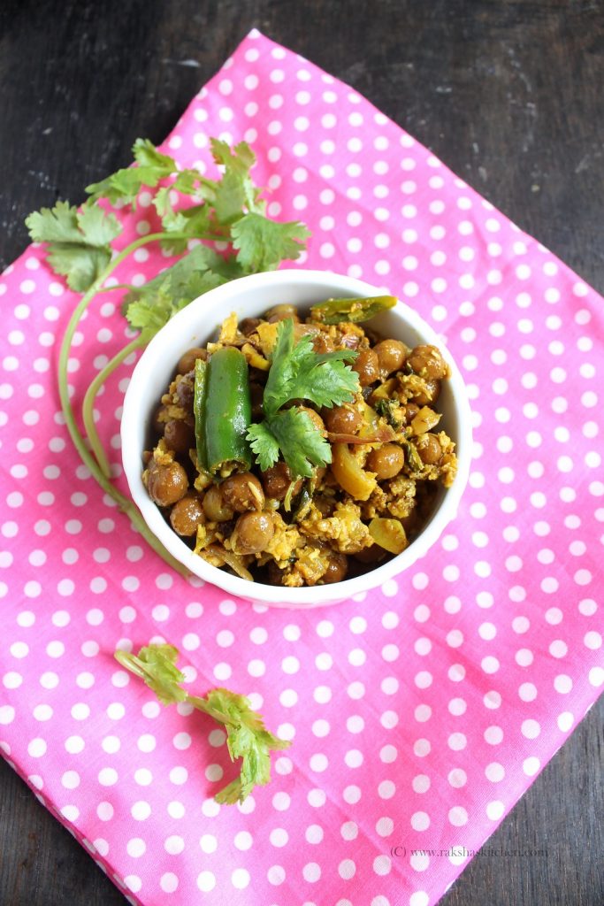 chickpea stir fry