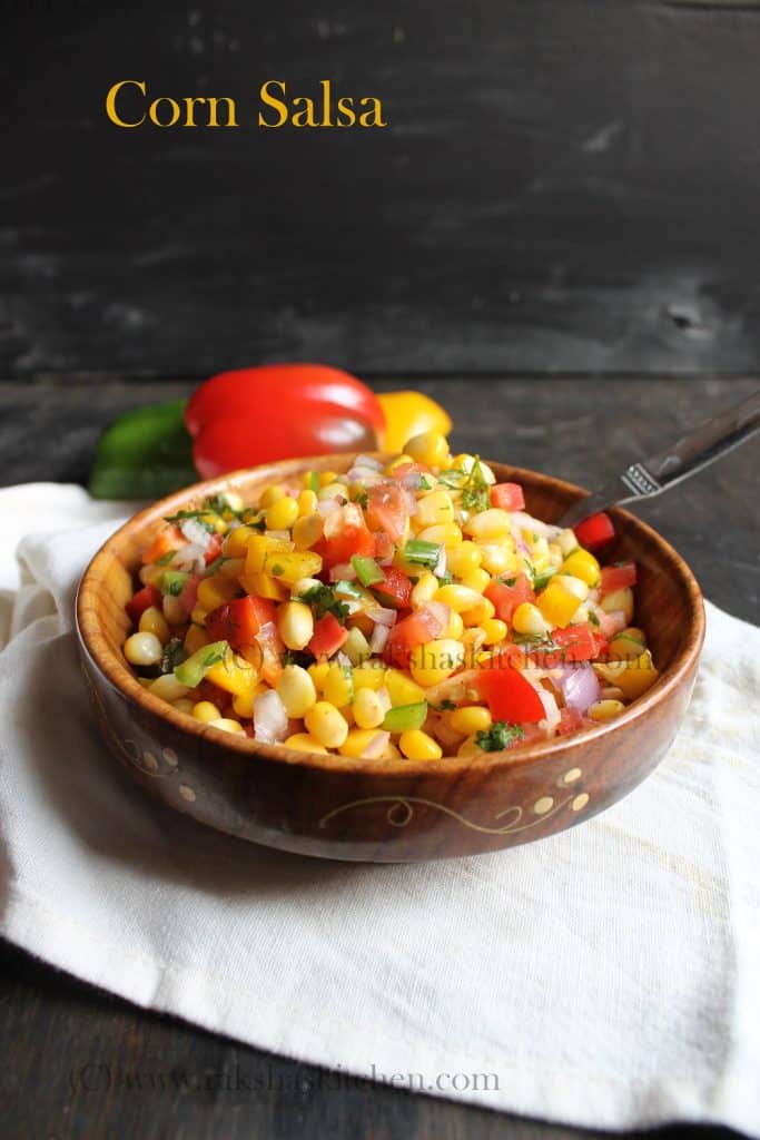 corn bell pepper salsa