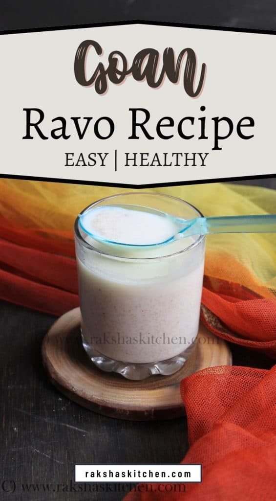 Healthy Goan ravo