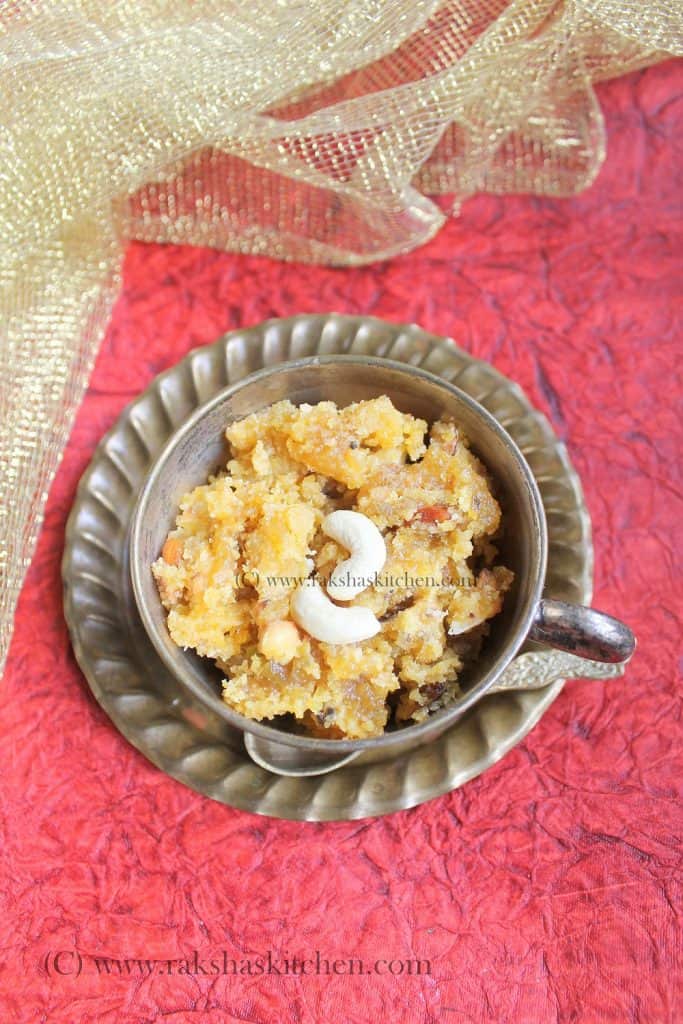 Kaddu ka halwa