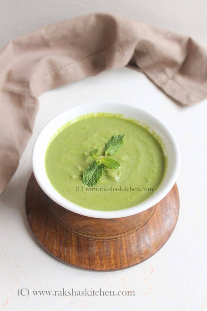 mint leaves chutney