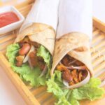 chatpata rajma wrap