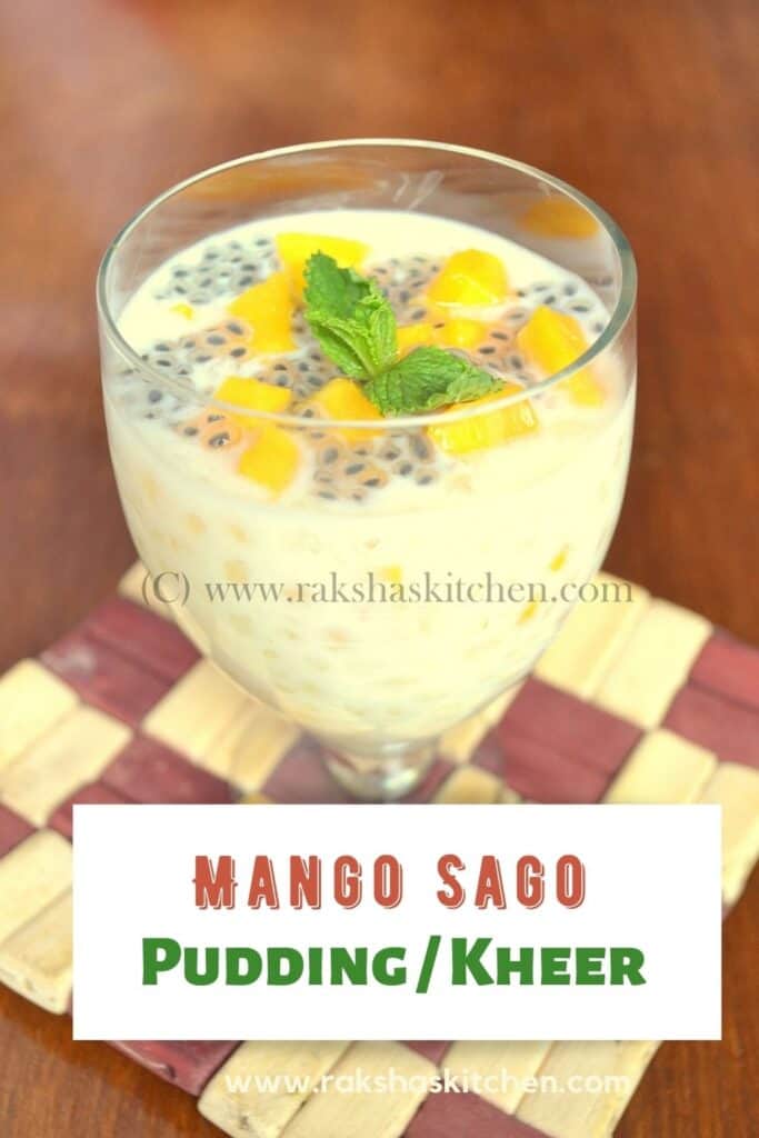 mango sago pudding