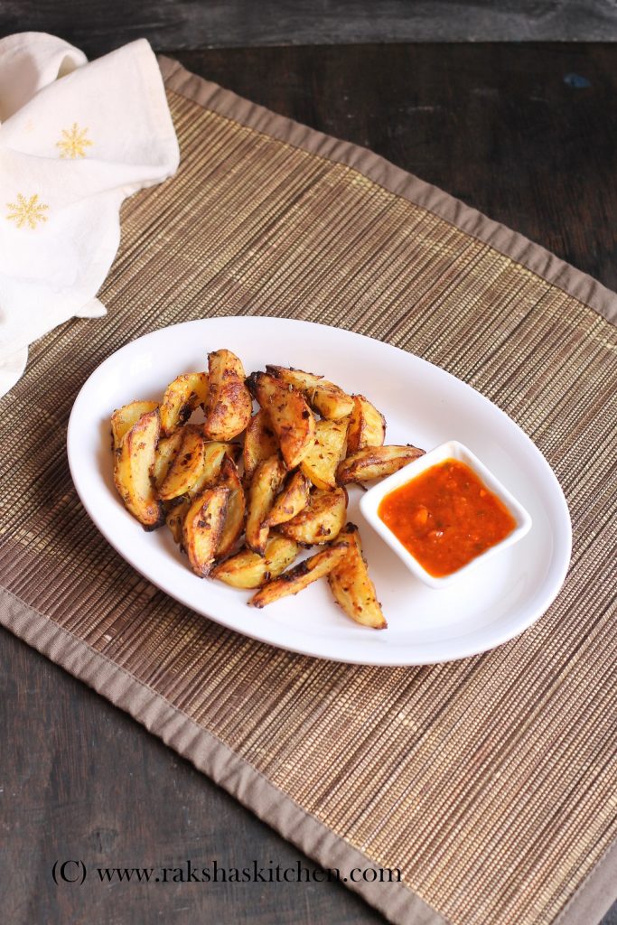 Potato Wedges Baked