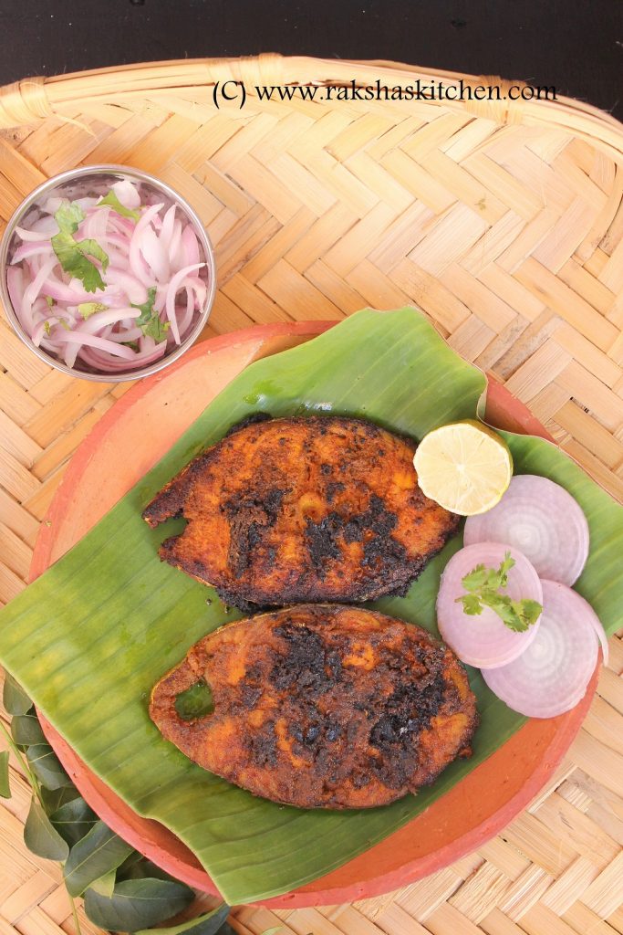 Fish fry Chettinad style