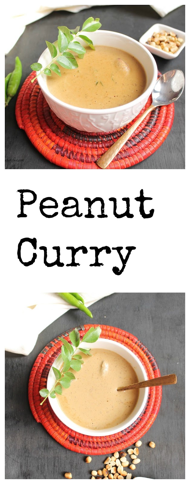 Peanut Curry | Shengdanyachi Amti - Raksha's Kitchen