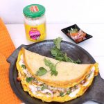 Egg Dosa With Mayo