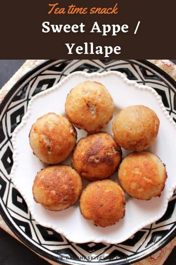 Sweet Appe recipe