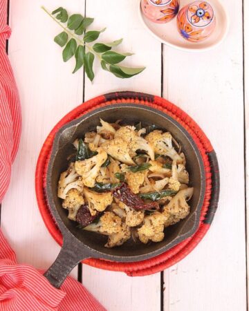 pepper cauliflower fry