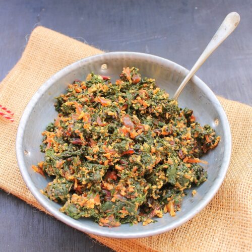 Beet Greens Stir Fry | Beetroot Leaves Subzi - Raksha's Kitchen