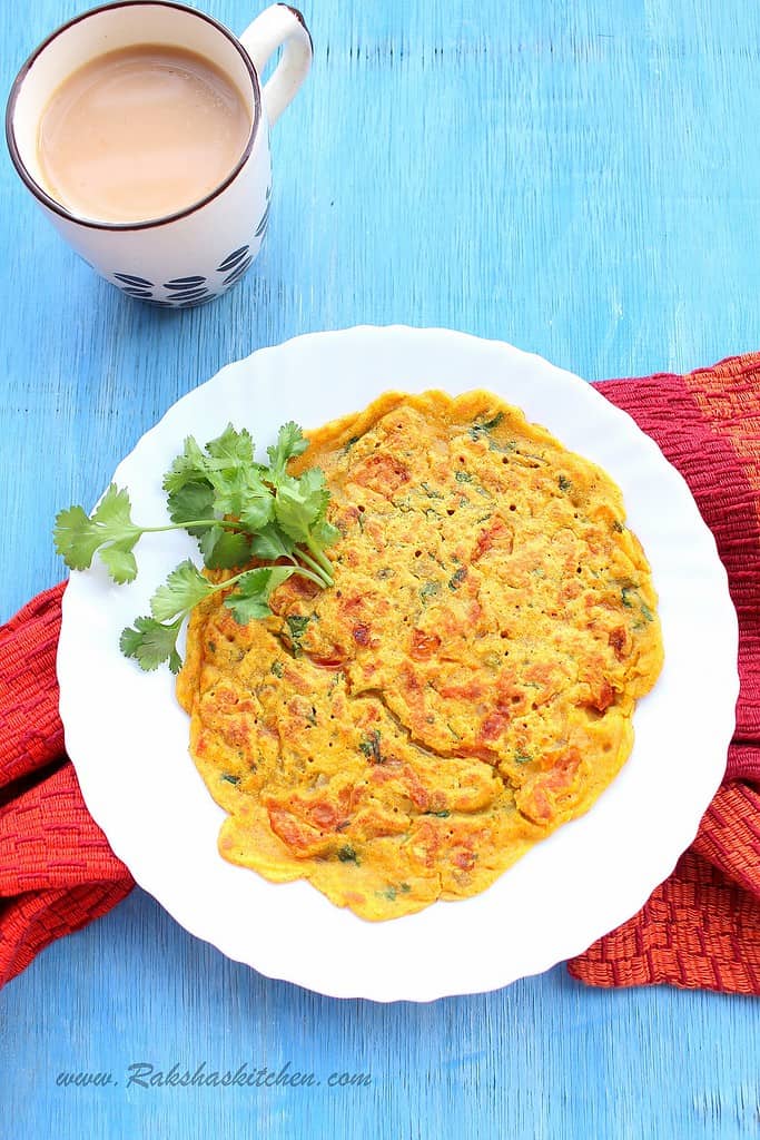 Vegan Eggless Omelette