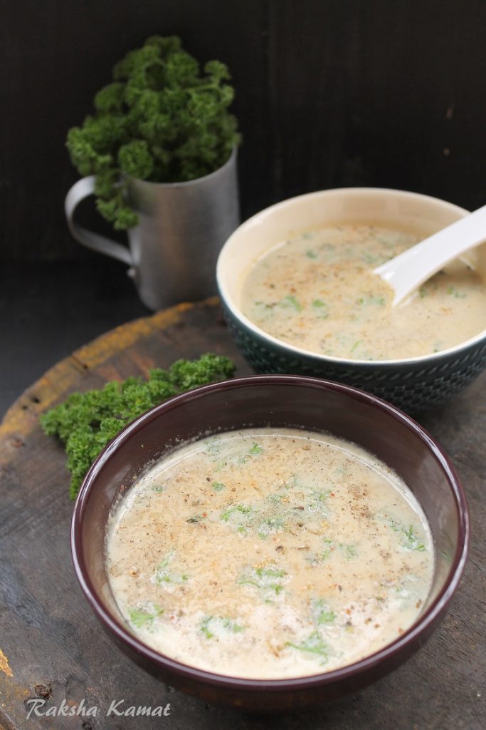 Roasted Cauliflower Soup