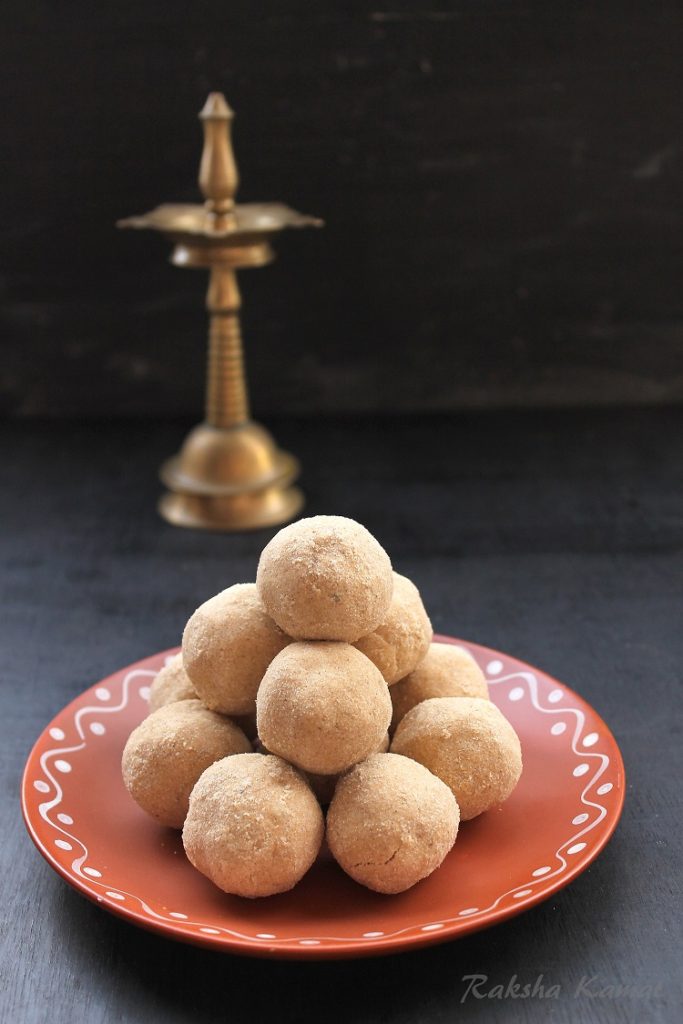 wheat flour ladoos