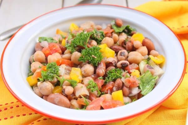 3 Bean Salad - Raksha's Kitchen