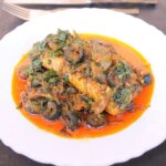 Moroccan baked fish