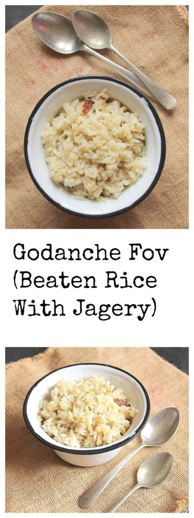 Beaten Rice With Jaggery