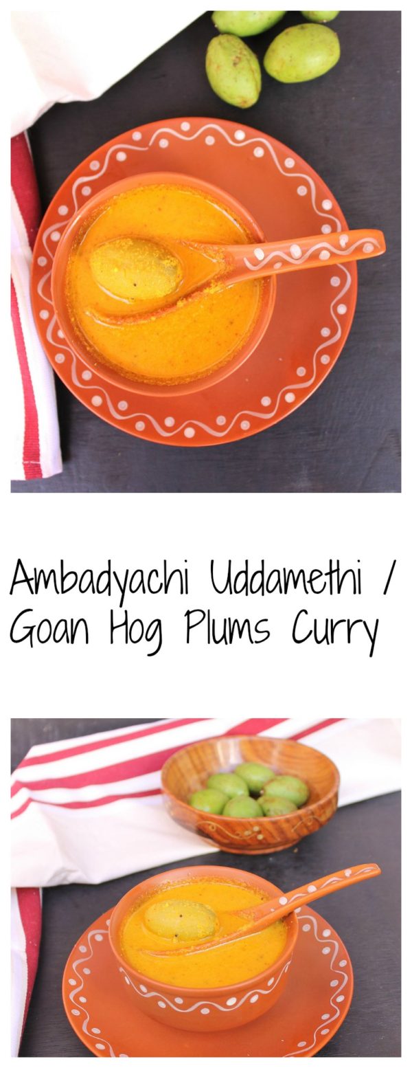 Ambadyachi Uddamethi / Goan Hog Plum Curry - Raksha's Kitchen